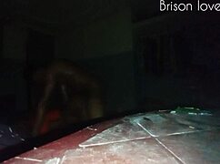 Brought Her Home From The Club To Fuck Passionately In The Dark