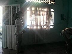 “la vecina shocked me with her wild pussy-licking skills outdoors!”