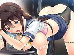 i'm the counselor watching meika in her uniform session