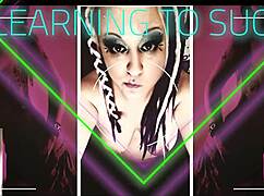 stepsister teaches you how to suck cock so she can watch you do it