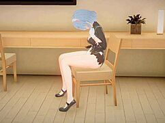 rem's pussy licked until she squirts