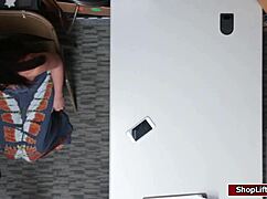 Avi Caught Shoplifting And Gets Her Tight Ass Fucked Hard