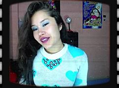 Slut handles huge cock with deepthroat, burping spit, choking, and more in amateur action