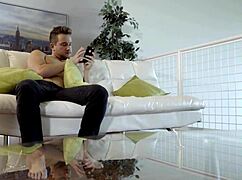 big stepbrother catches little sis and gives her a huge facial