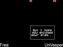 unvesper's erotic comedy with shoes in anime hentai