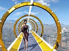 i love this fallout 4 fashion number 206 with cute brunette vibes