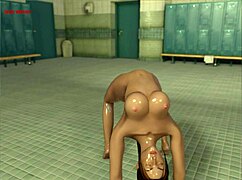 Edwina Boldly Fucks With Anal Toys, Cum On Soles!