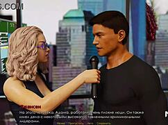 African lioness craves sex in the game.