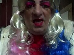 Bisexual Crossdresser Loves Tasting Own Piss!