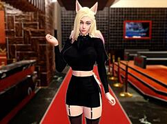 ahri kda goes all out in cute fucking session