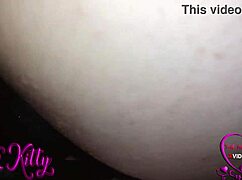 Closeup POV double penetration training with boyfriend in doggystyle and anal