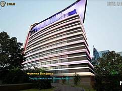 Fashionbusiness inserts his cock into pussy in the men's toilet during 3D hentai game