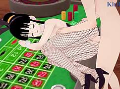 Android 18 Bunny Girl And Chi-Chi Bunny Girl Intense Sex Dragon Ball Hentai