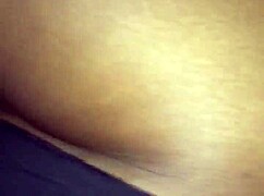 Grinding wet pussy! Wife gets wild with intense grinding action!