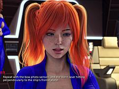 i feel the intense pleasure of big tits in star harem 4 anime hentai