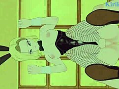 Android 18 Bunny Girl And Chi-Chi Bunny Girl Intense Sex Dragon Ball Hentai