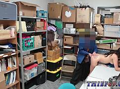 First time teen anal and oiled sex in uniform.