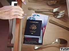 emma teaches her euro bf anal?