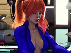 i feel the intense pleasure of big tits in star harem 4 anime hentai