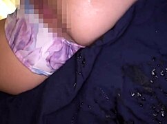 Japanese babe squirts intensely during sex