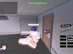 Pounding a Girl on Roblox