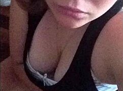 Blonde teen with big tits ignites deep emotions during sexy encounter.