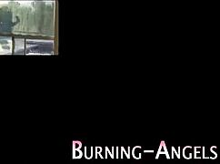 Emo Slut Receives Intense Cum Facial