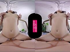Michelle Maylene hot babe one on one with you in VR!