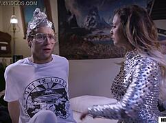 Cherie Deville Dominates Nerd’s Ass on Our Planet