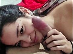 Intense Blowjob From White Moon