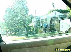 Cockriding Transsexual Savors Warm Jizz in Mouth