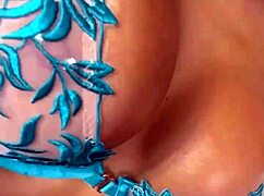 monika fox teases with pierced nipples before pornshoot.