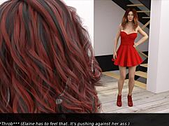 Big tits ass in 3d cartoon anime hentai sex game scene!