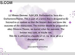 F4m Femdom Joi Session With Orgasm Instructions