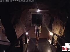 Cherry's Tender Handjob on Big White Cock