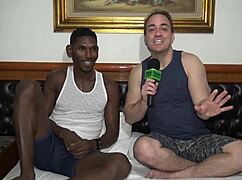 i-i love interviewing kadu castro, that big cock pornstar... hardcore gay vibes!