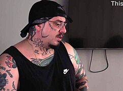 behind the scenes with big ass actress getting facial 😈 huge cock interracial action