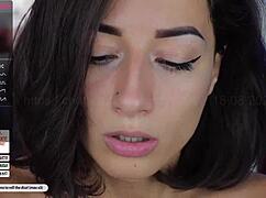 darsy's web chat masturbation show gets interesting