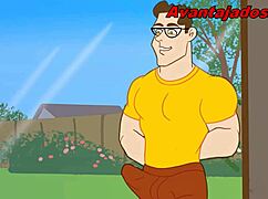 Intimate Gay Encounter with the Black Man and Gardener