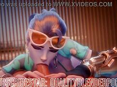 Oh Wow, Watch The Widow Deepthroat That Big Cock On The Beach With Her Huge Tits Bouncing!