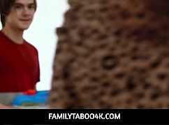 Stepmom sophia locke catches stepsiblings reese robbins and tyler cruise teasing intensely