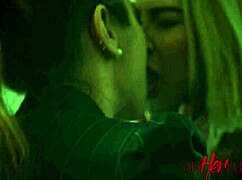 Blonde Scissoring In Beautiful Nightmare!