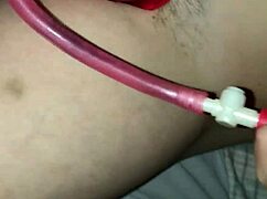 Pussy Pump on Real Wife With Swollen Neighbors' Play