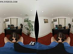 The big meeting turns into a wild office encounter with shaved pussy close-ups