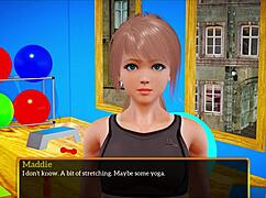 Blonde Amateurs Play Homemade Family Game