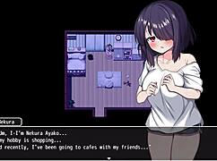 Girl does anything to make 100 friends in anime style