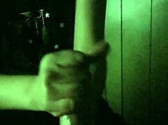 Wow, girlfriend gives intense handjob cumshot to friend!