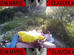 Fat Woman Inserts Cookies Into Pussy