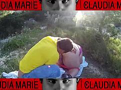 Fat Woman Inserts Cookies Into Pussy