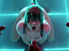 watch Overwatch D.Va and Kiriko in wild 3D action